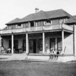 Photo of the original Chicago Golf Club (now Downers Grove Golf Club) established in 1892.