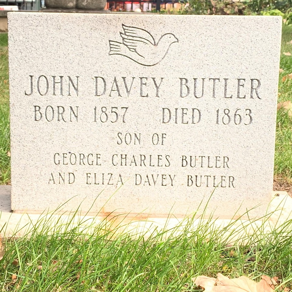 John Davey Butler marker