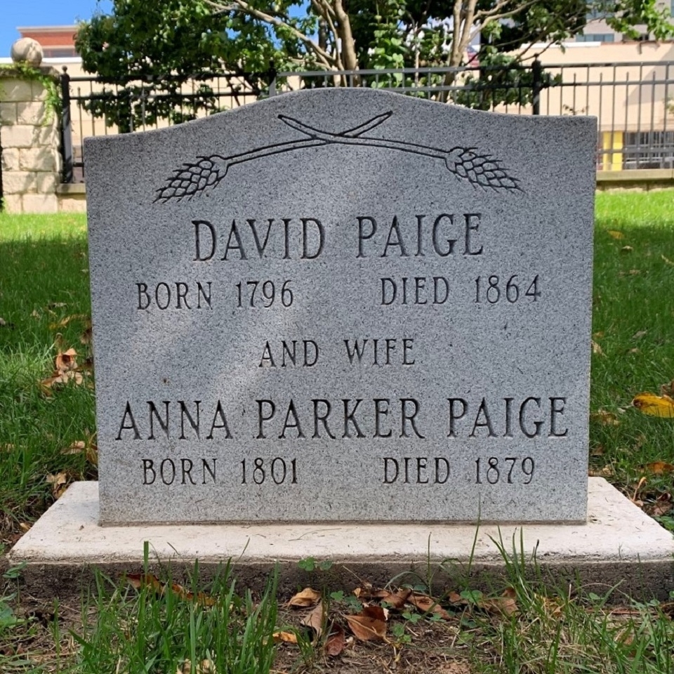 David & Anna Parker Paige marker
