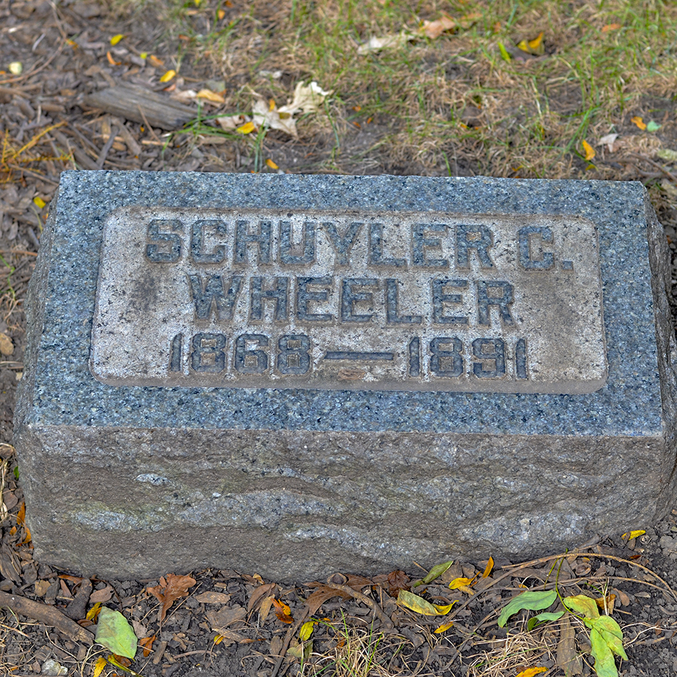 Schuyler C. Wheeler marker