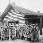 John Manning Wells receives Girl Scout badge award at Cabin in Maple Grove