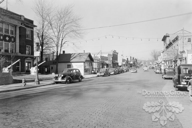 Main Street - View north from Memorial Hall