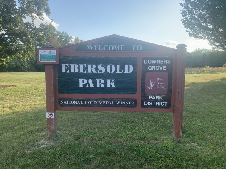 Ebersold Park sign