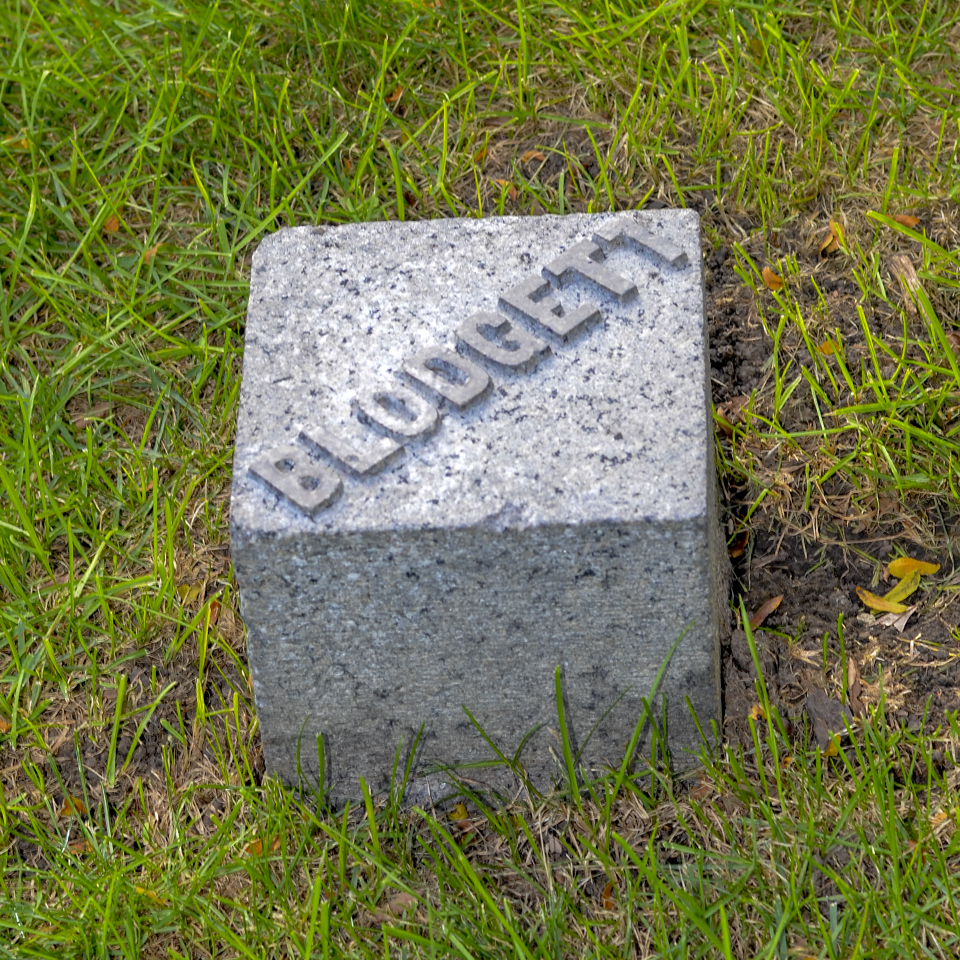 Blodgett Northeast Cornerstone marker