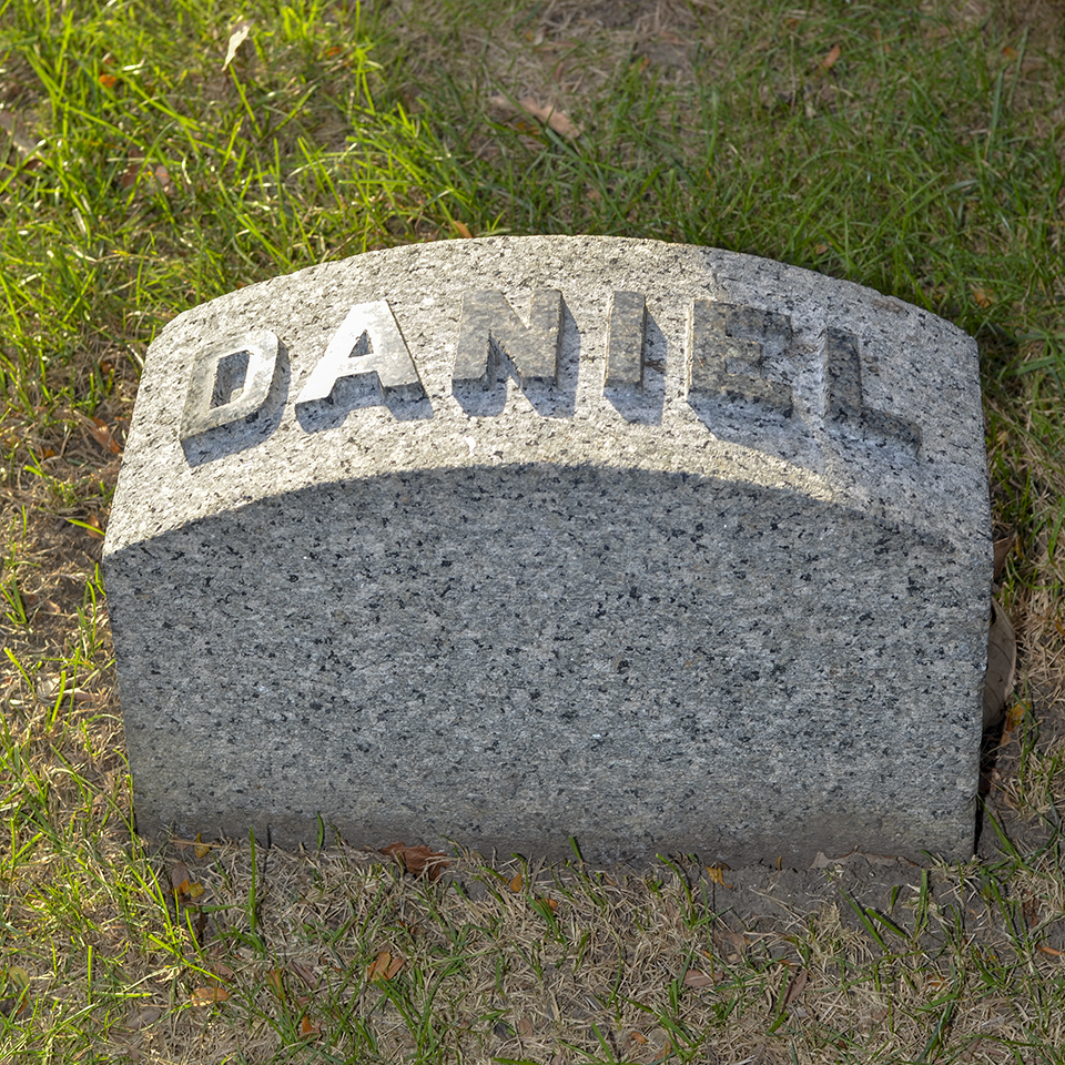 Daniel Kingsley Blodgett marker