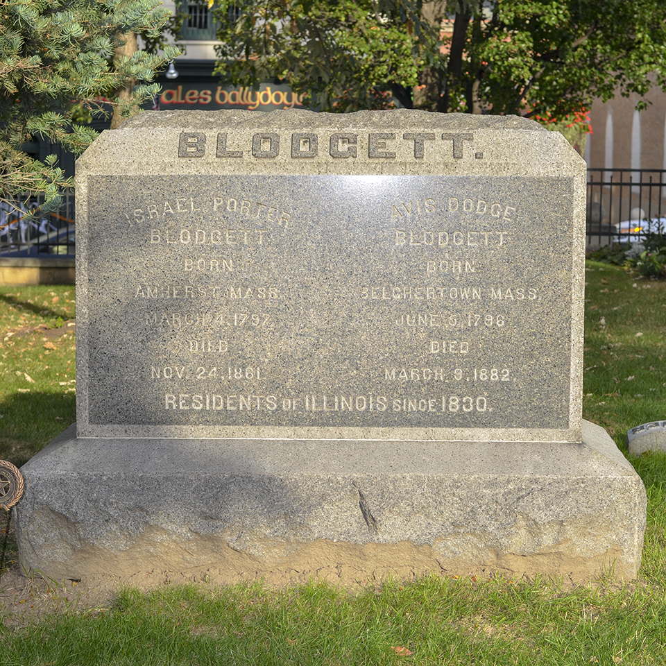 Blodgett Family marker