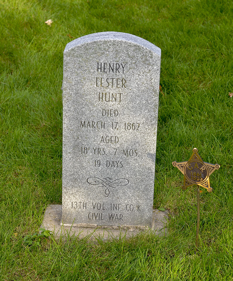 Henry Lester Hunt marker