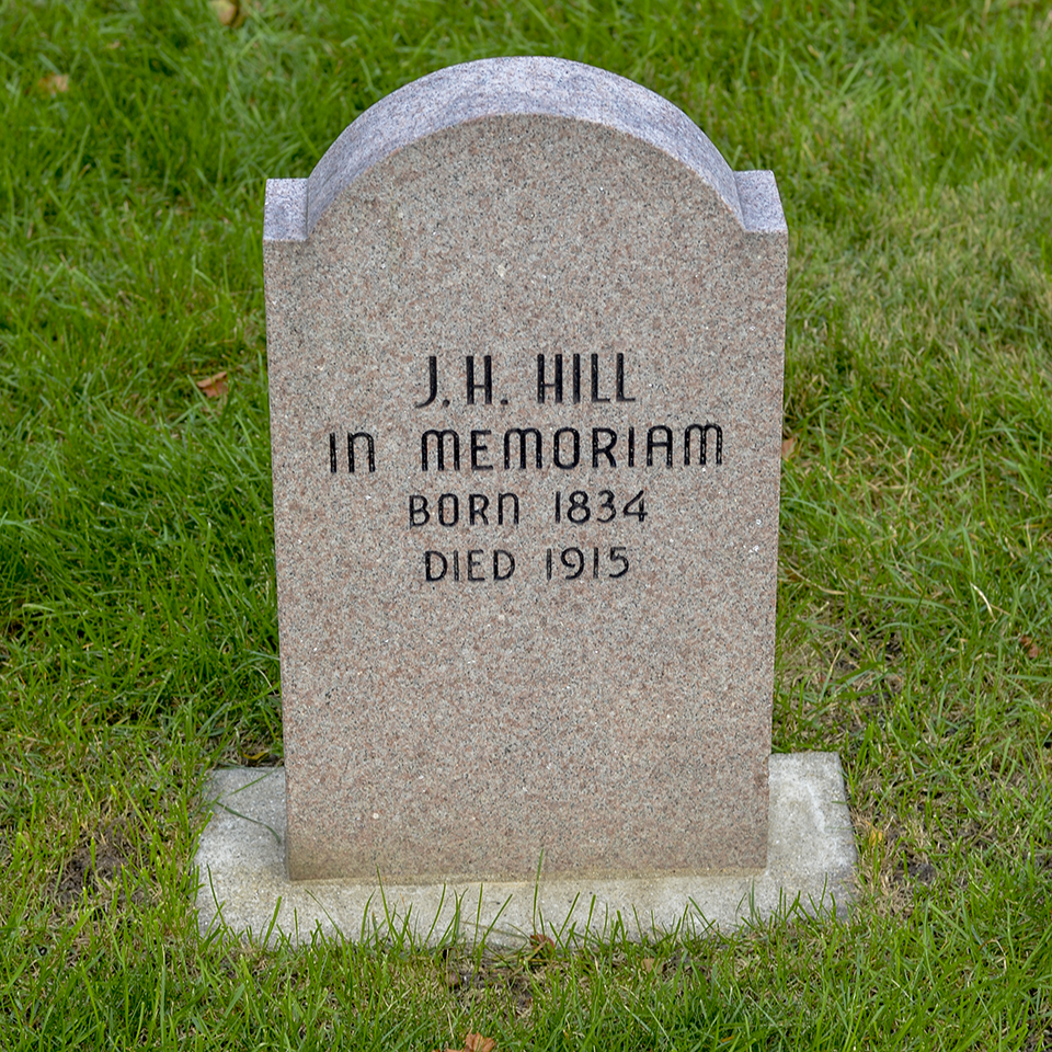 James H. Hill marker