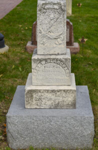 Capt. Walter Blanchard marker