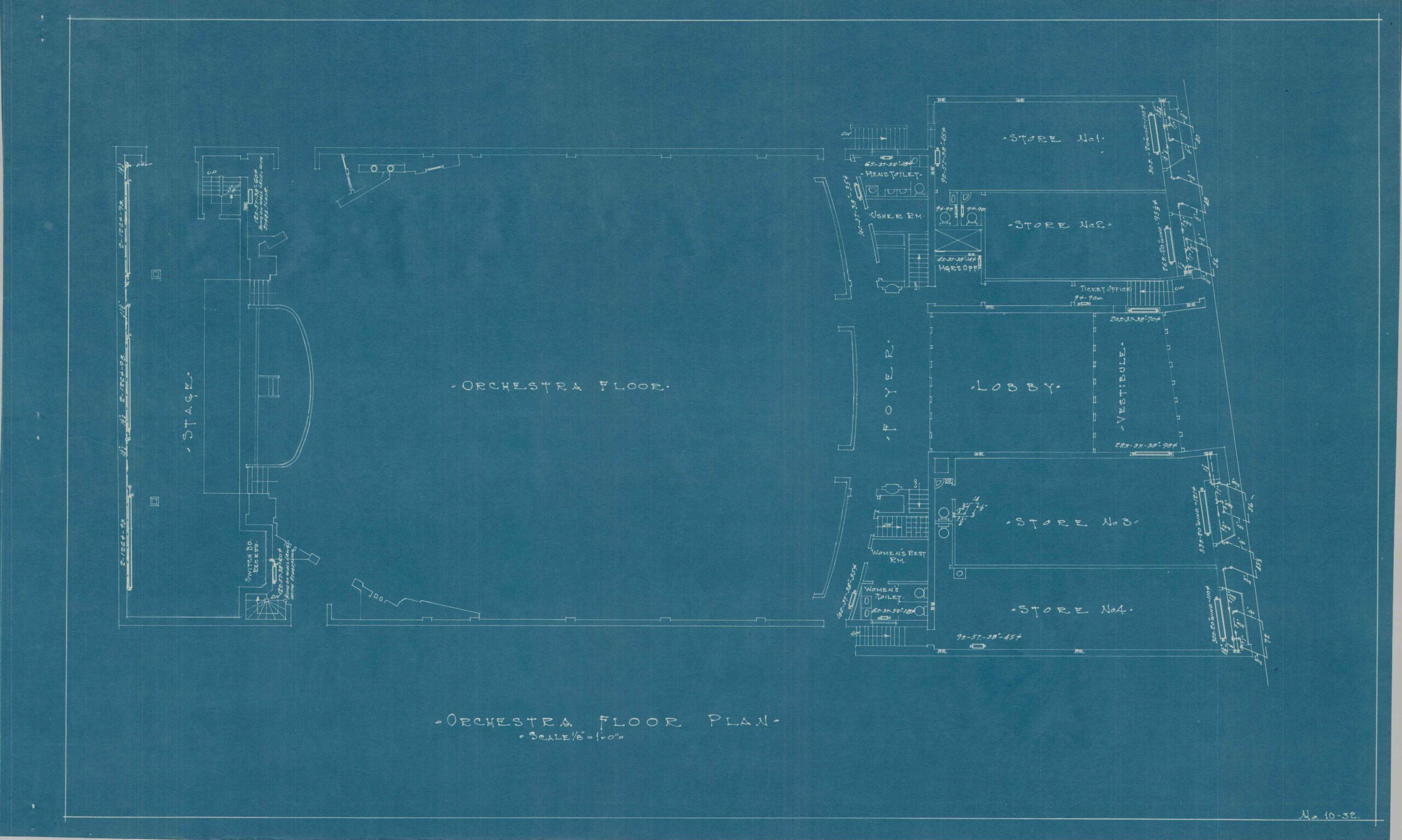 Dupage Theater Blueprint