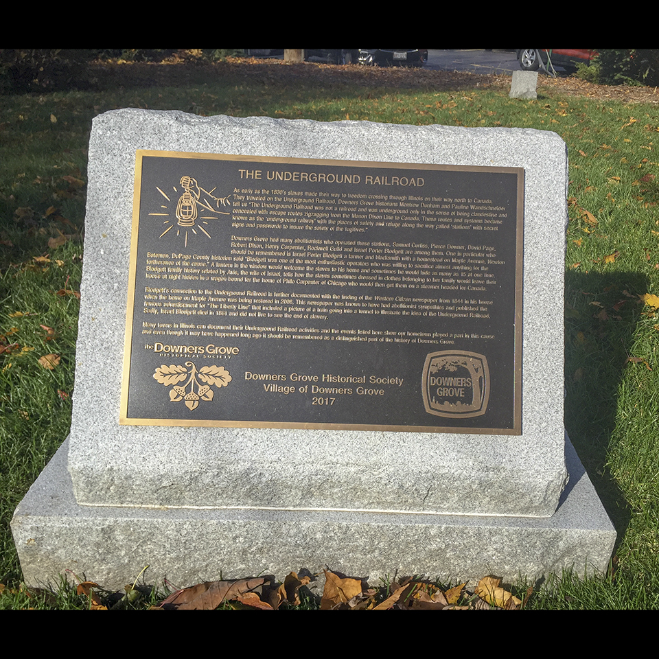 Underground Railroad monument