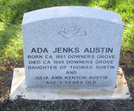 Ada Jenks Austin marker