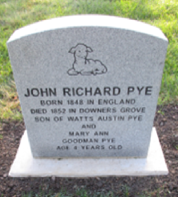 John Richard Pye marker