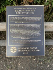 Dedication plaque