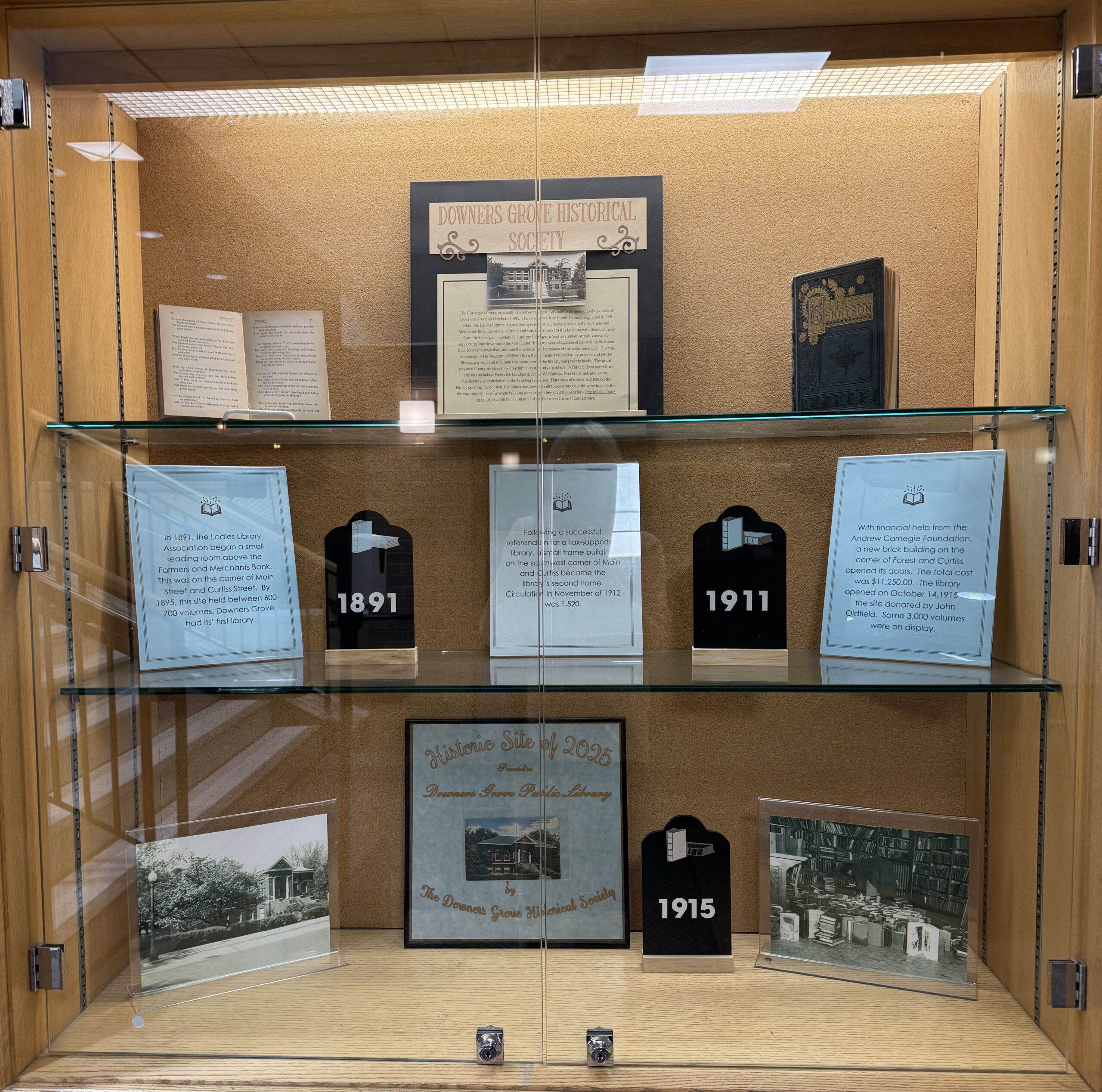 Spotlight On History Library Display Window Downers Grove Spotlight On History Library Display Window Downers Grove
