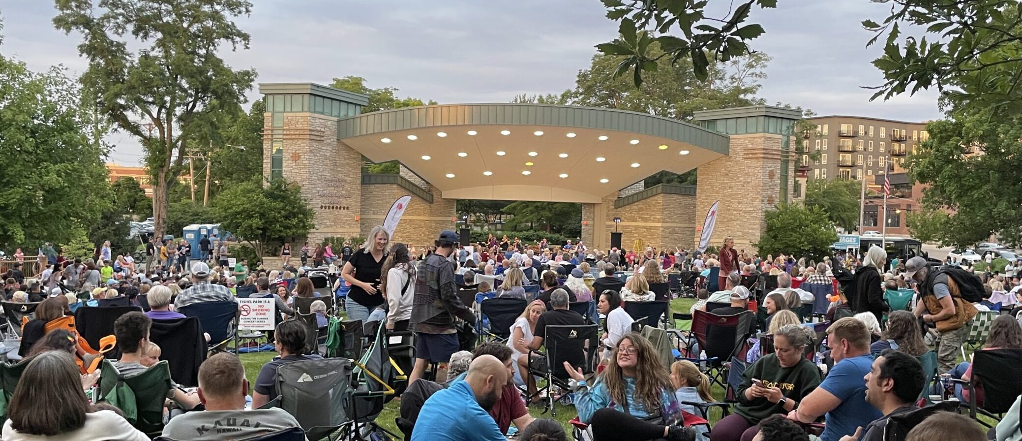 Concert in Fishel Park